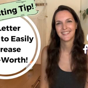 The 4 Letter Word That INSTANTLY RAISES Your Self-Worth, Affirmations & Manifesting *Good for SPs!