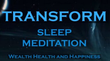 TRANSFORM ~ While You Sleep Meditation ~ Attract Wealth Health and Happiness