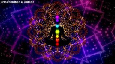 ALL 7 CHAKRA CLEANSING SLEEP MEDITATION MUSIC l POSITIVE AURA CLEANSE & BOOST POSITIVE ENERGY