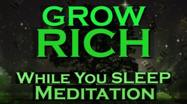 GROW RICH while you Sleep Meditation - Grow into Wealth