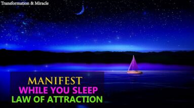 Manifest While You Sleep l Law Of Attraction Meditation l Make Your Wish Come True