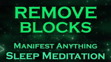 Remove Blocks ~ Manifest Anything ~ SLEEP MEDITATION