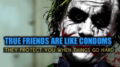 The Joker Quotes On Friendship - Motivational Quotes In English