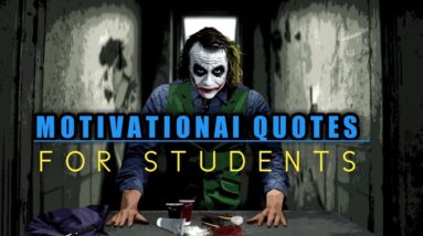 Motivational Quotes For Students Never Give Up - The Joker Quotes In English