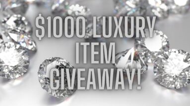 $1000 Giveaway (Luxury Item) Once I Hit 5K Subscribers : )