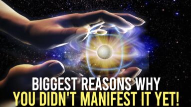 3 Reasons You're Not Manifesting (law of attraction)