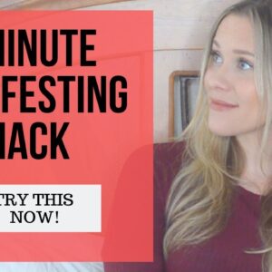 5 Minute Manifesting/Law of Attraction Hack | Miraculous Results!