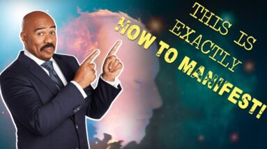 Steve Harvey LAW OF ATTRACTION "if you can see it in your mind, you can hold it in your hand!"