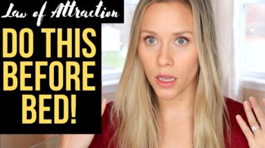 DO THIS 5 MINUTES BEFORE YOU FALL ASLEEP | This REALLY Works!!!