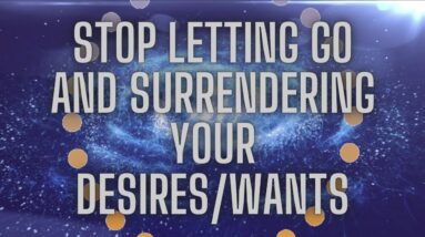 You Do *NOT* Need To Let Go/Surrender Your Manifestations | Manifest Fast 👑