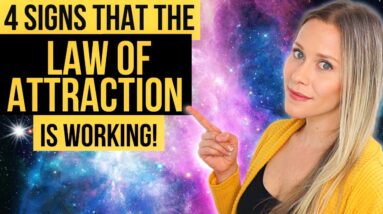 HOW TO KNOW IF YOUR MANIFESTING IS WORKING | 4 Signs That What You Want Is On The Way