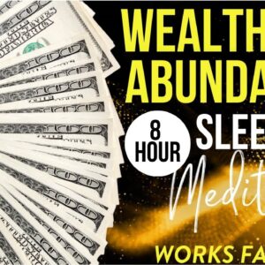 Wealth + Abundance Sleep Meditation | MANIFEST MONEY WHILE YOU SLEEP [Works Fast!]