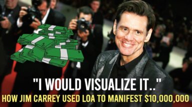 How Jim Carrey Used LAW OF ATTRACTION, To MANIFEST 10 Million Dollars!