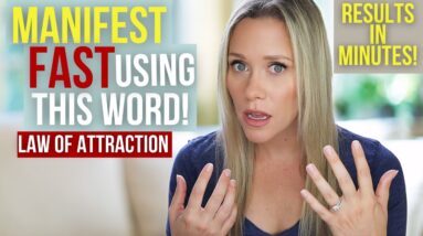 It's Like Pure Magic! Manifest FAST Using This Word | LAW OF ATTRACTION