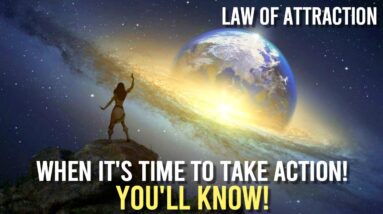 Law Of Attraction - Taking Action (watch this before you take action!)