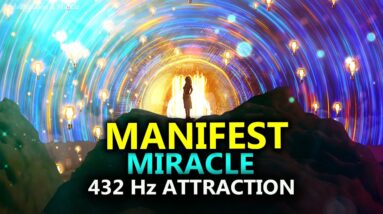Manifest Miracle l Attraction 432Hz l Elevate Your Vibration