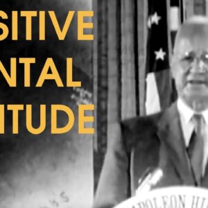 Napoleon Hill - Positive Mental Attitude (PMA) - RARE LIVE LECTURE