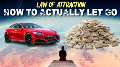 Law of Attraction : How To Let Go | YOU WERE DOING IT WRONG! (not what you think!)