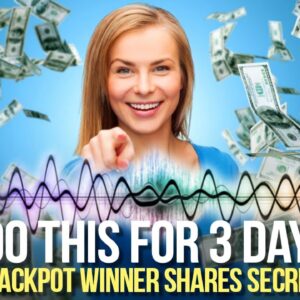 This Will ACTIVATE your MONEY MAGNET FREQUENCY!  (jackpot lottery winner explains how)