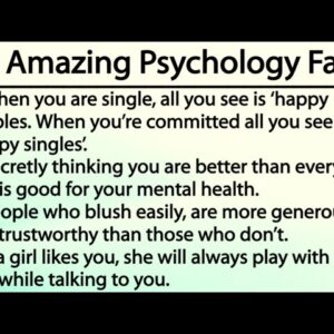 26 Amazing Psychology facts (Everyone should watch this)