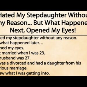 I Hated My Stepdaughter Without Any Reason... But What Happened Next, Opened My Eyes!