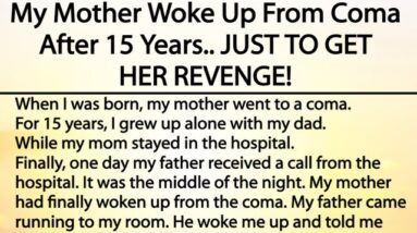 My mother woke up from a coma after 15 years, Just to get her answer! This story will make you cry!