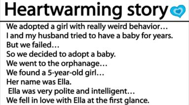 We have adopted a strange behavior girl | Parents always love their child | Heartwarming story