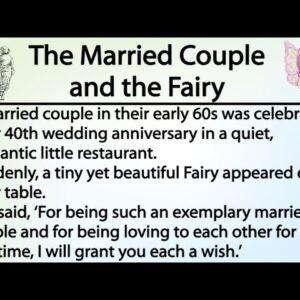 The Married Couple and the Fairy || Men should remember fairies are females too.