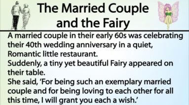 The Married Couple and the Fairy || Men should remember fairies are females too.