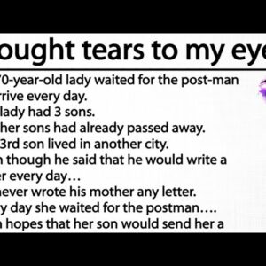 The Story Of lonely Mother and the postman. A great lesson for everyone