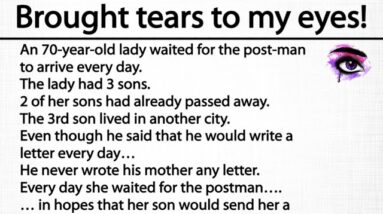 The Story Of lonely Mother and the postman. A great lesson for everyone