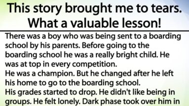 A bright young boy was sent to a boarding school where his condition got worsen