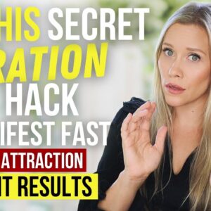 This Changes Everything! | Law of Attraction Trick To Manifest Fast | You Will Notice It Instantly!